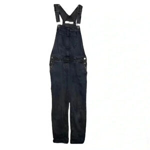 ASOS DESIGN 'original' denim overalls in washed black